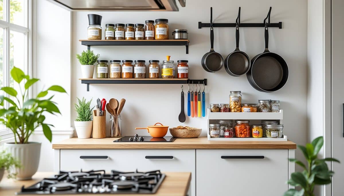 Tiny Kitchen, Big Solutions: 5 Space-Saving Hacks 🥄✨