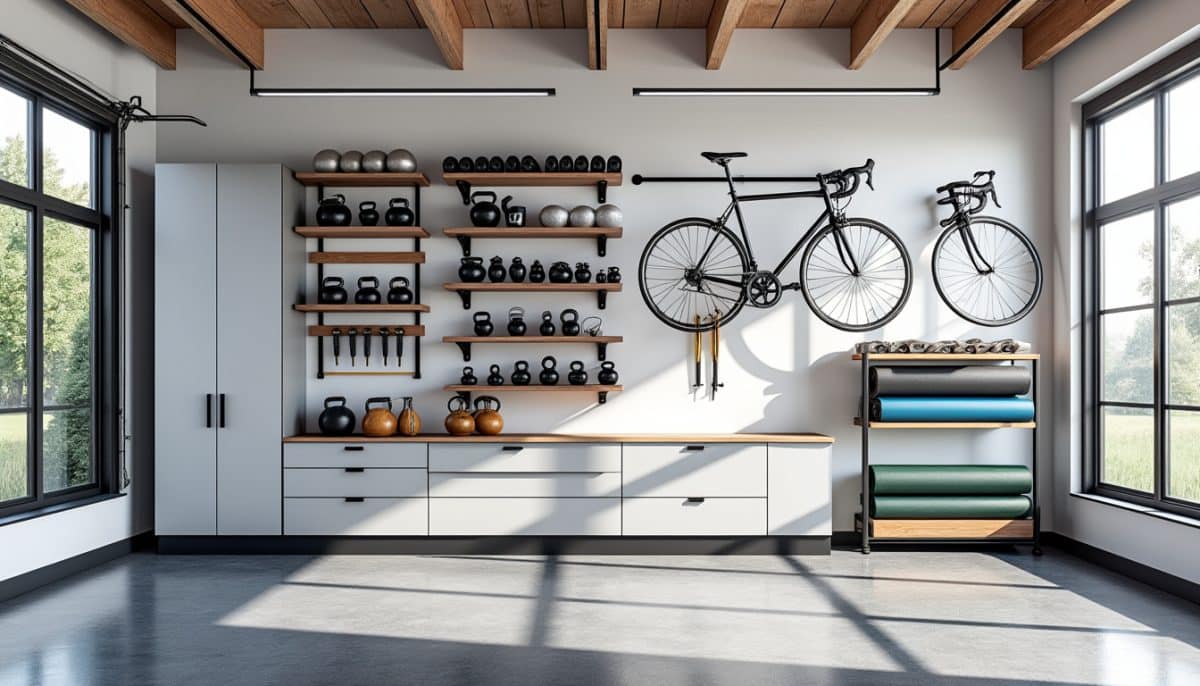 Smart Garage + Gym Storage Hacks 🚗🏋️‍♂️