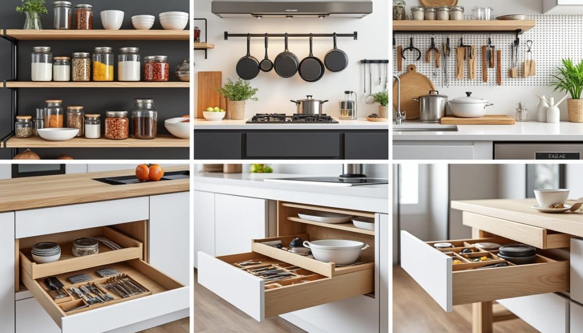 Quick Kitchen Hacks to Double Your Space 🍽️✨