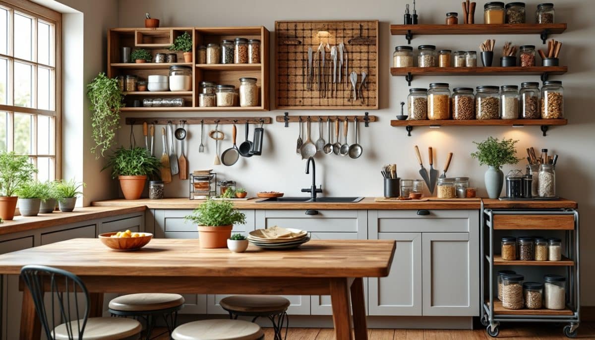 Weekend Kitchen Magic: 7 DIY Organization Hacks 🛠️🍽️