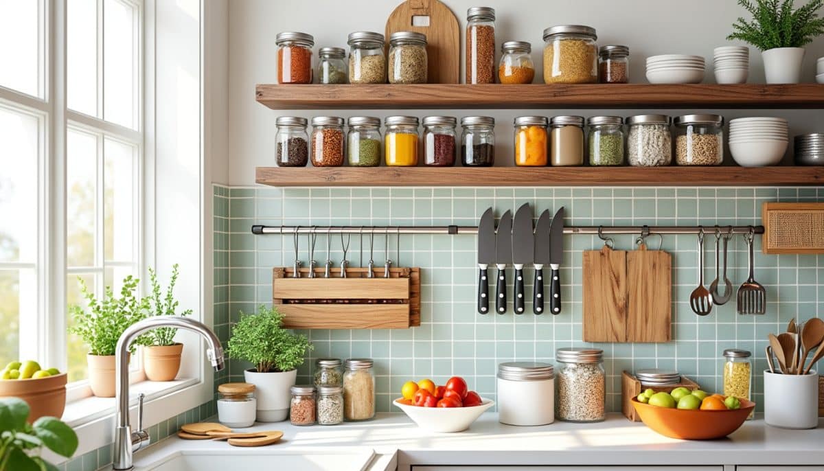 Budget-Friendly DIY Kitchen Storage Hacks Under $40 🛠️🍽️
