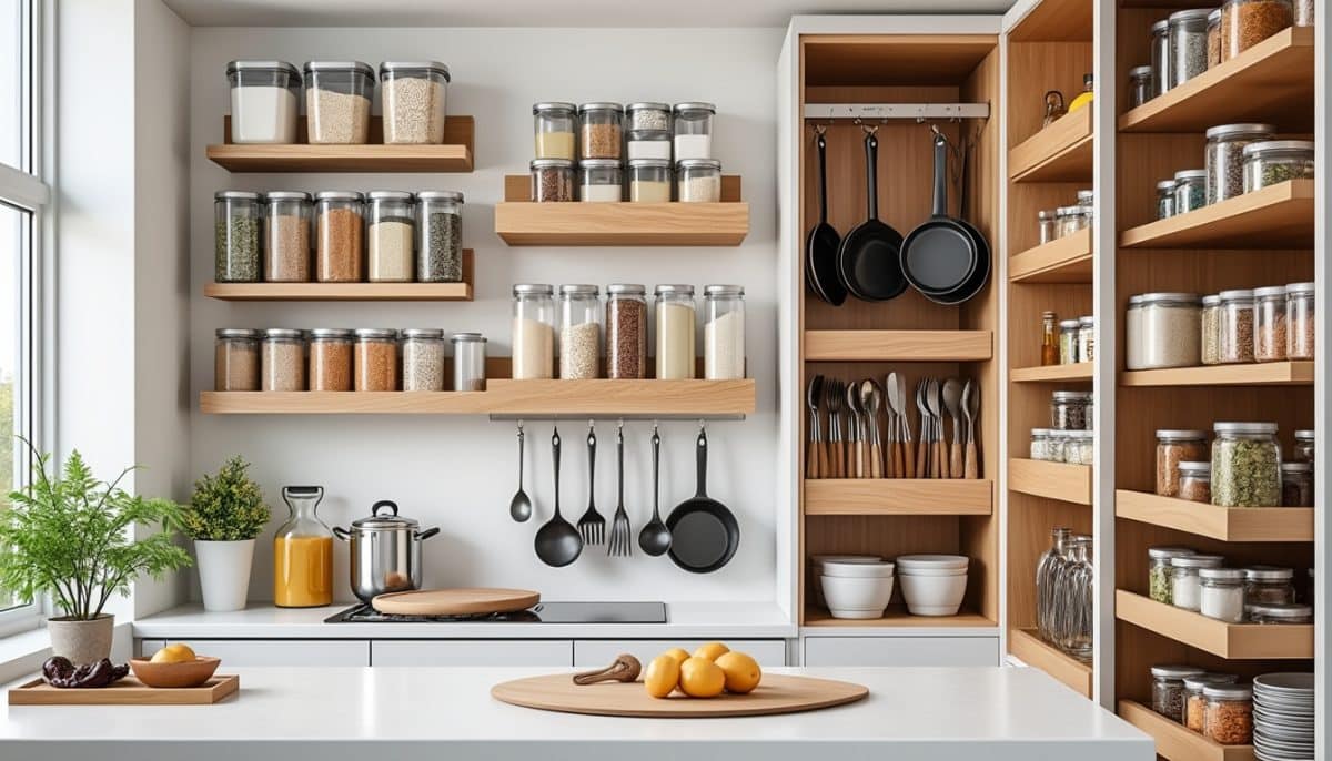 Genius Kitchen Cabinet Hacks 🍽️✨