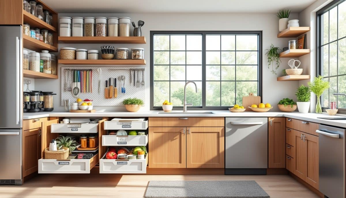 Fun Kitchen Organization Ideas for Busy Families 🥄🏡