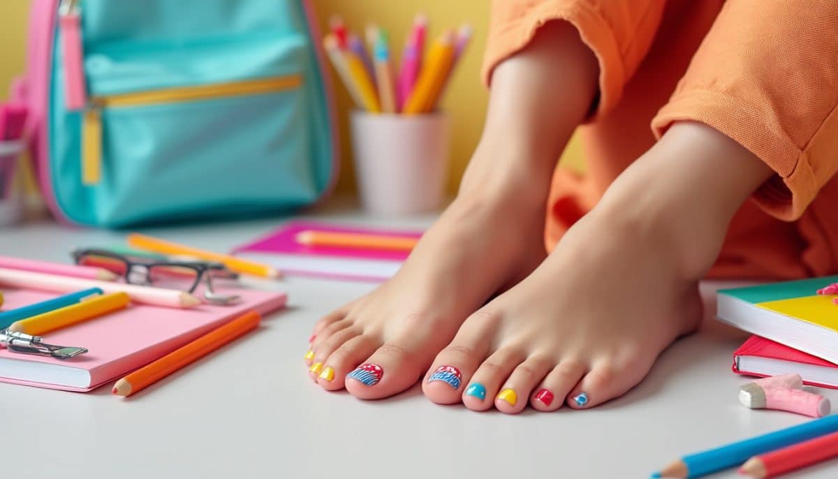Step Into School: Trendy Back-to-School Pedicure Ideas ๐ฃ๐