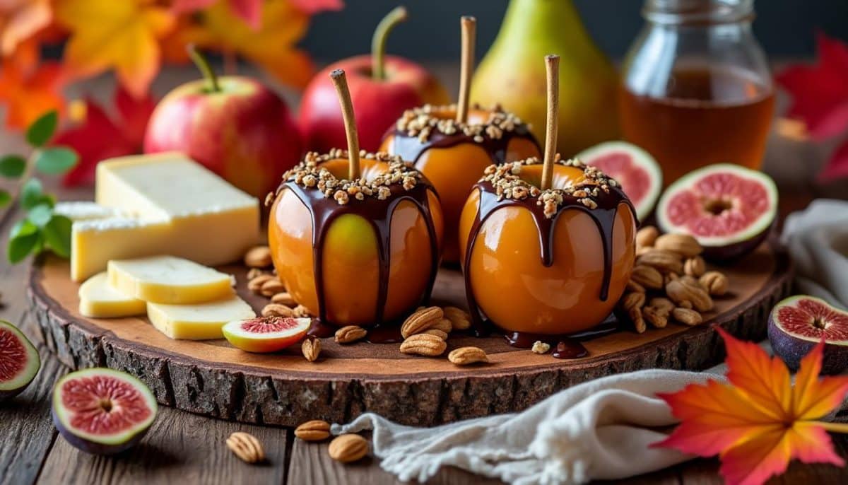 🍏🍂 Ultimate Caramel Apple Charcuterie Board for Fall Feasts 🍁