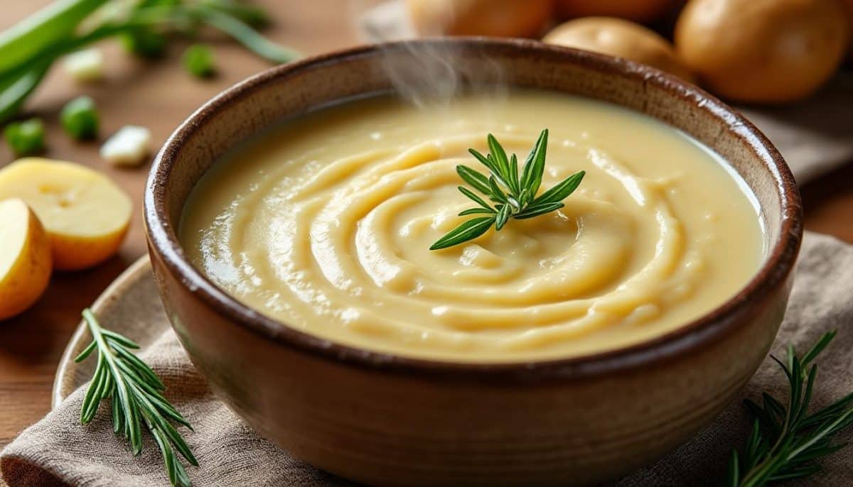 Cozy Up with Creamy Potato Soup 🥔🍲