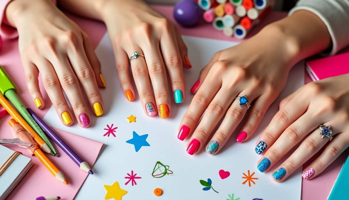 School-Ready Nail Art ๐จ: Creative Painting Ideas for Class