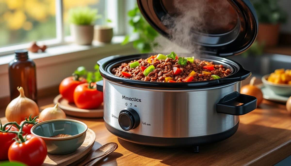 Set It & Forget It: Effortless Crockpot Chili for Busy Days 🍲⏰