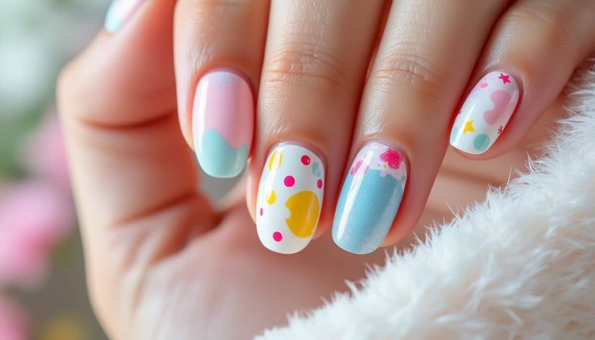 Chic & Easy: Cute Short Fake Nails for Students ๐โจ