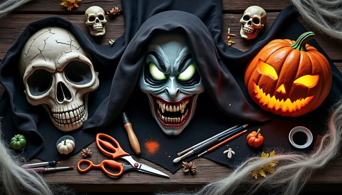 Spooktacular DIY Halloween Masks 👻: Easy Ideas for a Terrifying Look