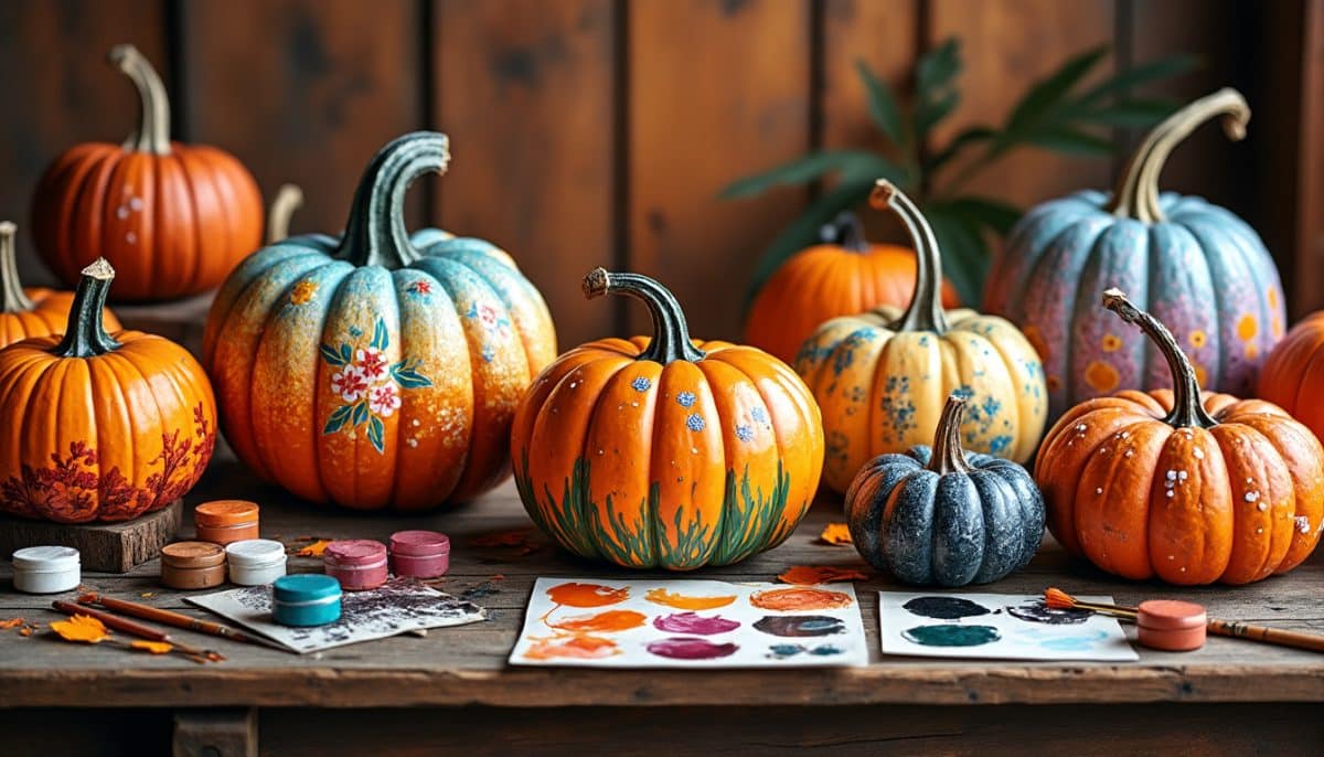 🎨 Effortless Pumpkin Painting Tricks for an Artsy Look 🎃