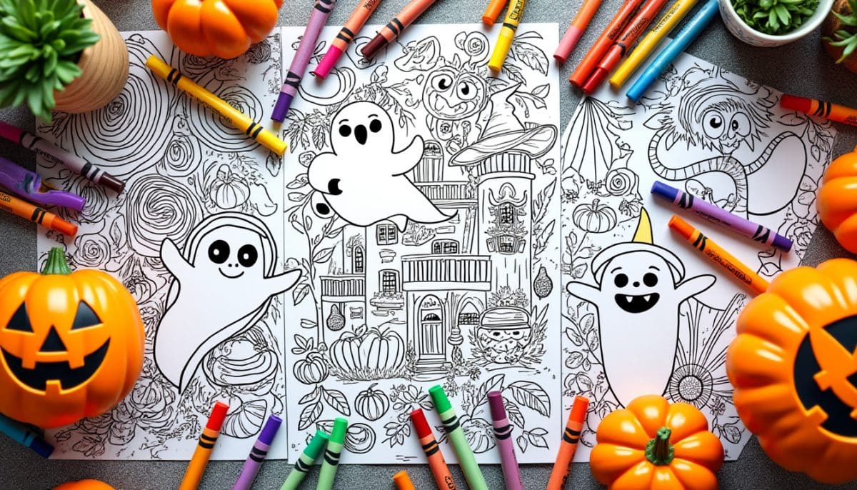 Spooktacular Free Halloween Coloring Pages to Entertain Kids for Hours 🎃🖍️