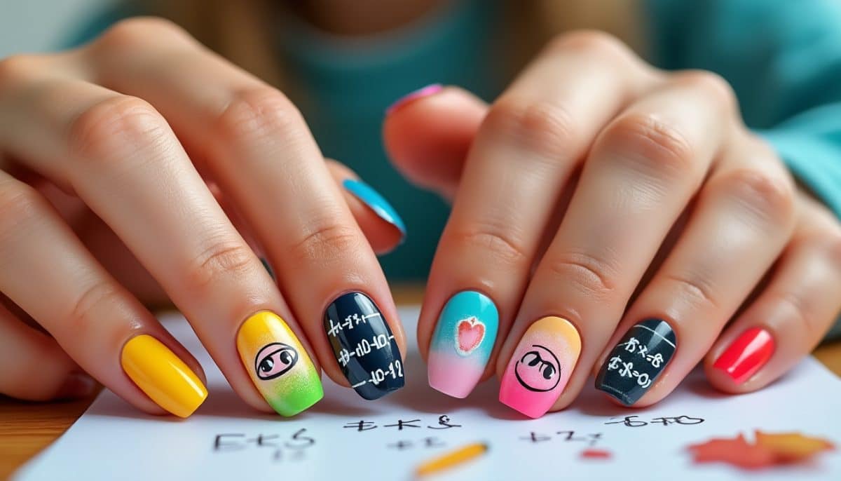 Back to School Nails: Creative & Fun Ideas for the Classroom ๐จ๐