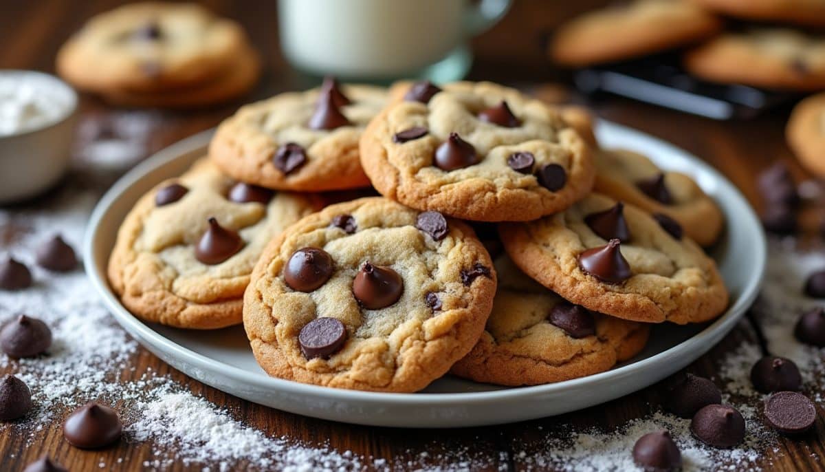 Gluten-Free Chocolate Chip Cookies with Perfectly Crispy Edges