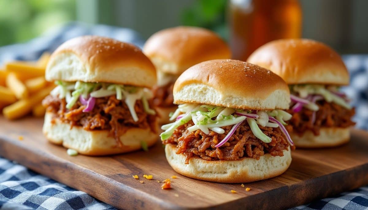 Tender Gluten-Free Pulled Pork Sliders with Soft Buns