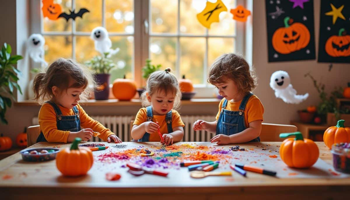 Easy Halloween Crafts for Toddlers 👻🎨 (No Perfection Needed!