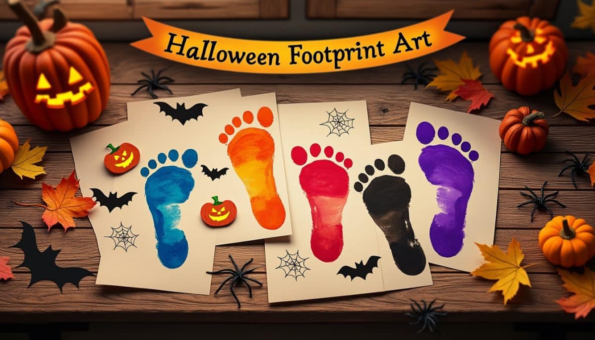 Spooky Cute: Halloween Footprint Art Ideas to Treasure Tiny Toes 🎃👣