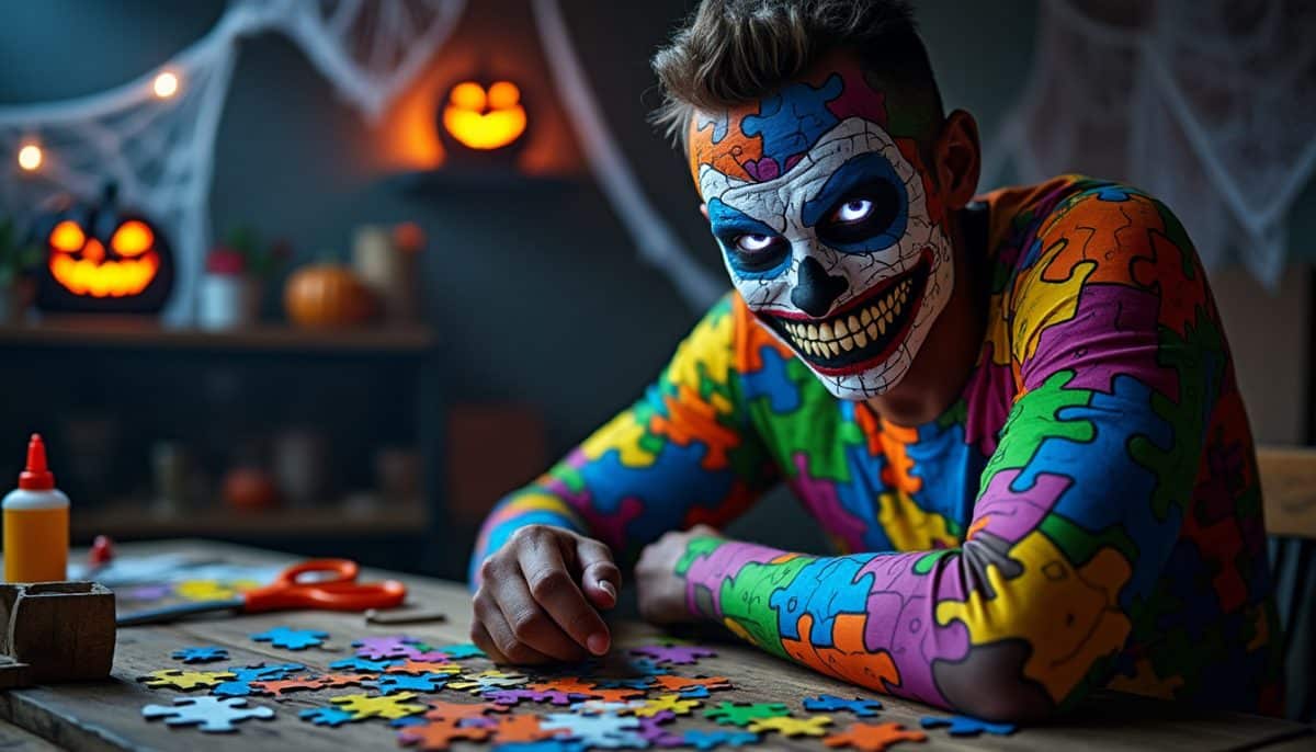 How to Nail the Perfectly Creepy Jigsaw Halloween Costume 🧩😱