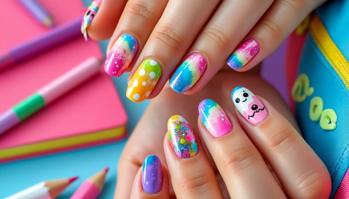 Fun & Fresh Back-to-School Nail Ideas for Middle Schoolers ๐๐