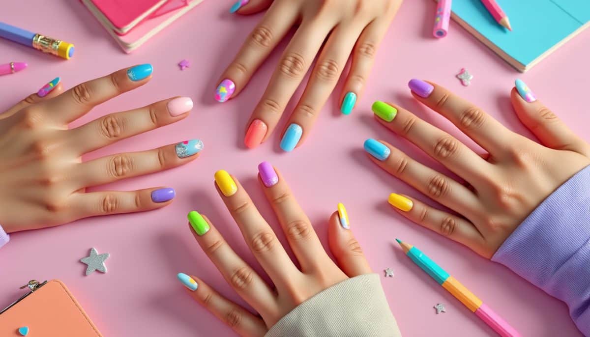 Cool Middle School Nail Designs Youโll Love ๐
โจ