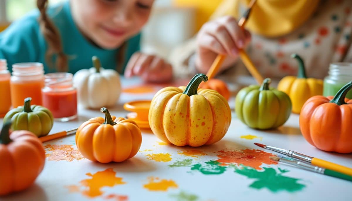 Mini Pumpkin Painting Fun for Little Hands 🎃🖌️