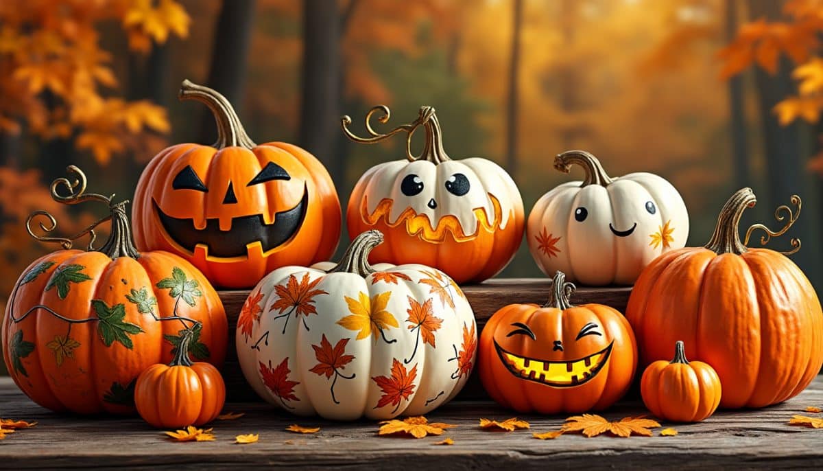 🎨 Pumpkin Painting Hacks for Decorations That Last 🍂