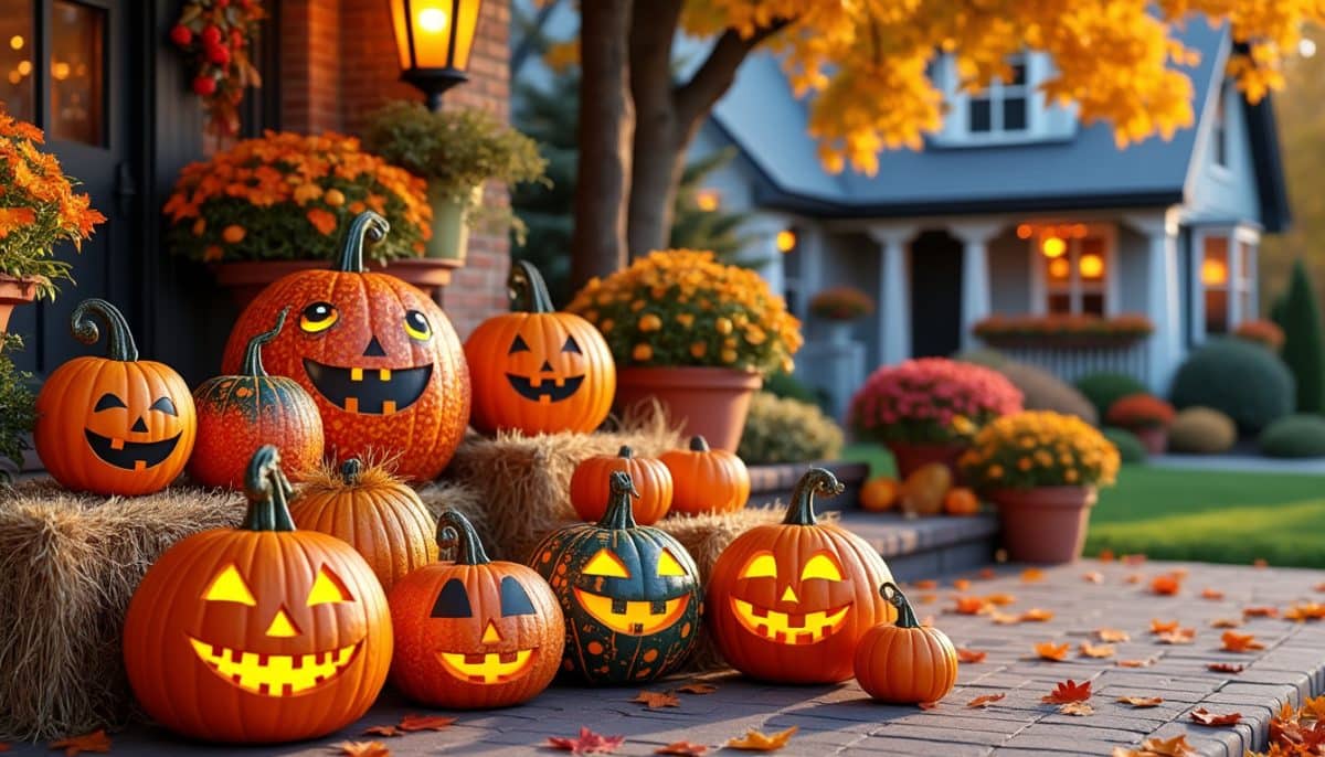 🎃 Creative Pumpkin Painting Ideas to Wow Your Neighbors 🖌️