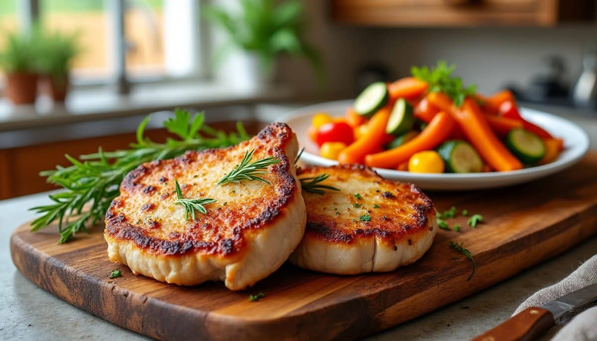 Tender Gluten-Free Air Fryer Pork Chops in Minutes