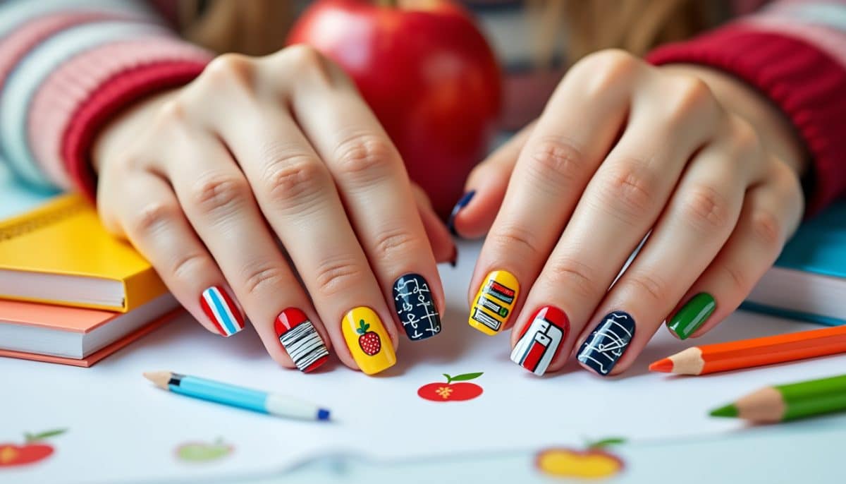 Back to School Nail Art ๐จ๐: Creative Tips & Designs
