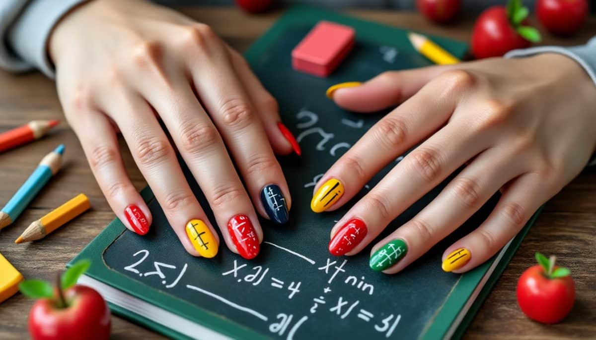 Back to School Nails: Creative Classroom-Inspired Designs ๐จโ๏ธ