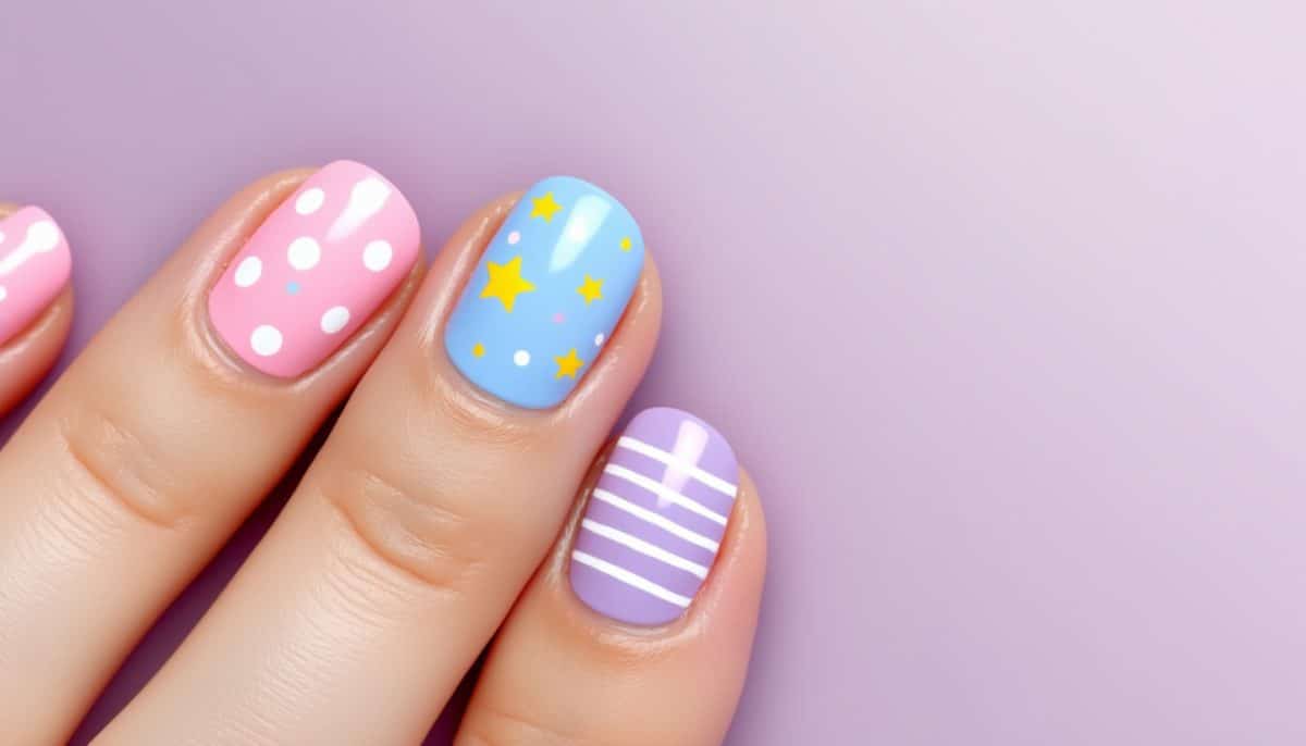 Classroom Chic: Simple & Cute Nail Designs for School ๐จโจ