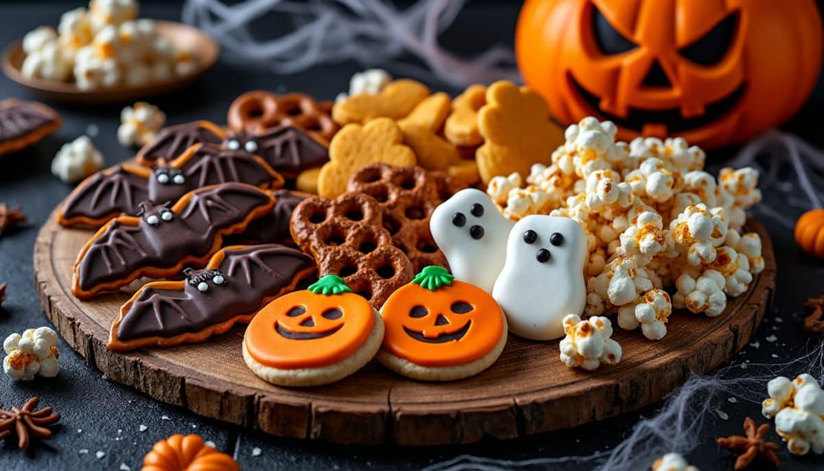 Spooky Snacks: Sweet & Salty Treats for a Fang-tastic Bite! 👻🍬🍿