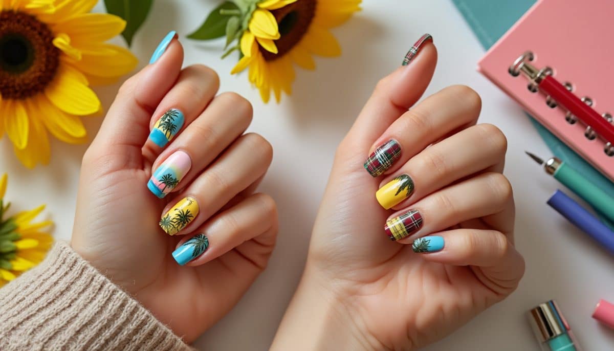 From Sun-Kissed to School Chic: 2025 Nail Trends ๐๐
๐