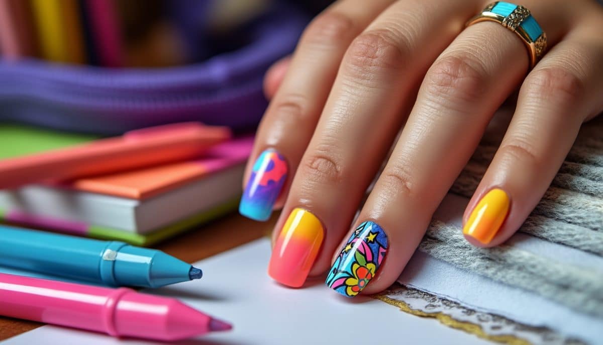 Trendy Teen Back to School Nails 2025: Nail Your Look! ๐
โจ