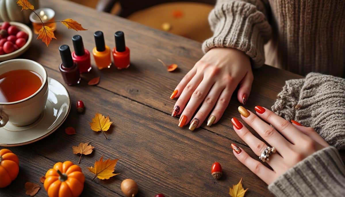 Autumn Nail Art: The Cozy Self-Care Ritual You Need ๐๐