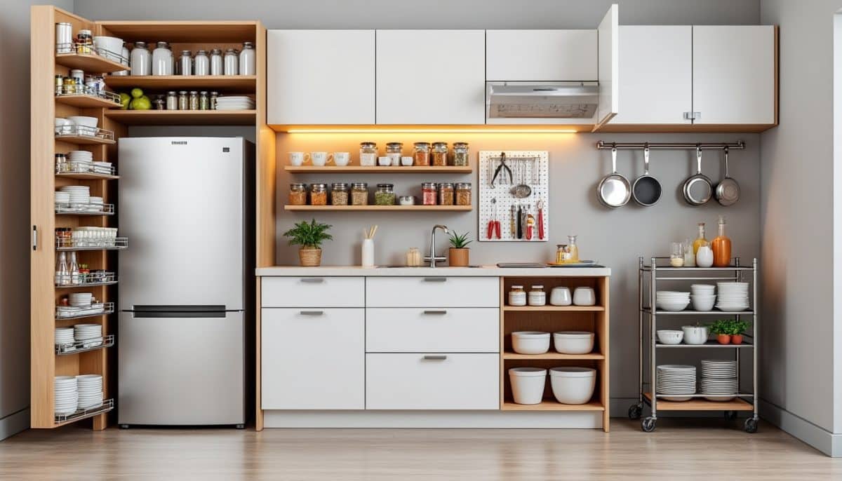 Maximize Tiny Kitchens: 7 Clever Storage Hacks 🏡✨