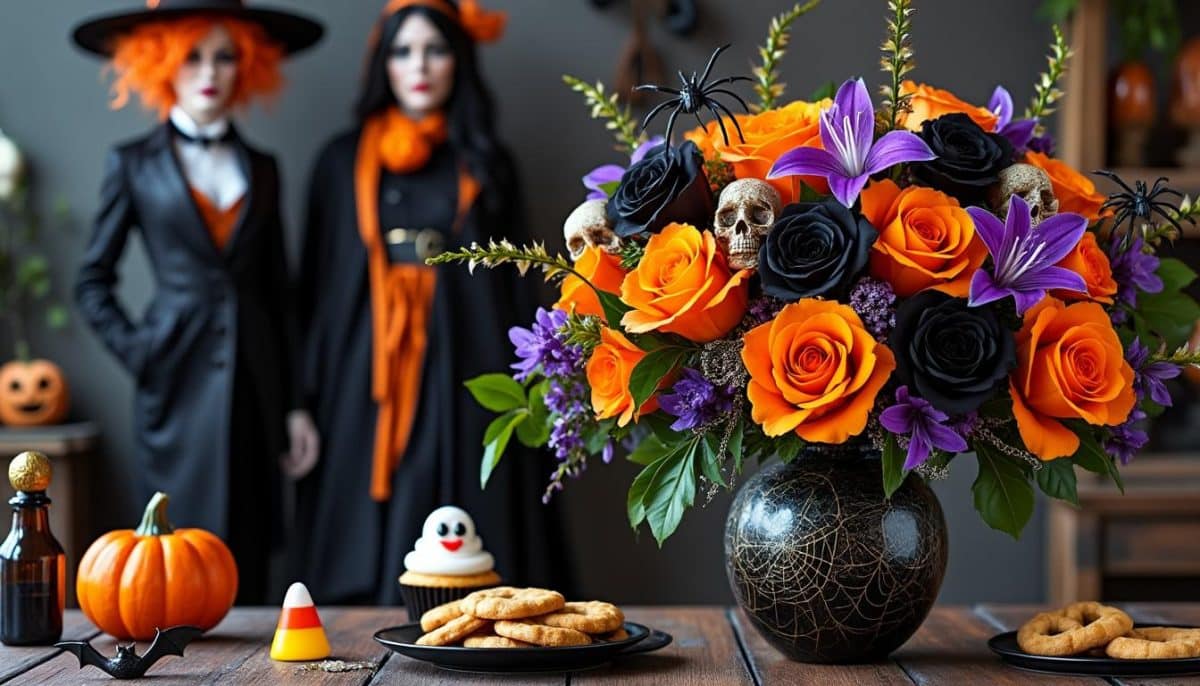 Spooky Chic: Artificial Halloween Floral Arrangements πΌπ