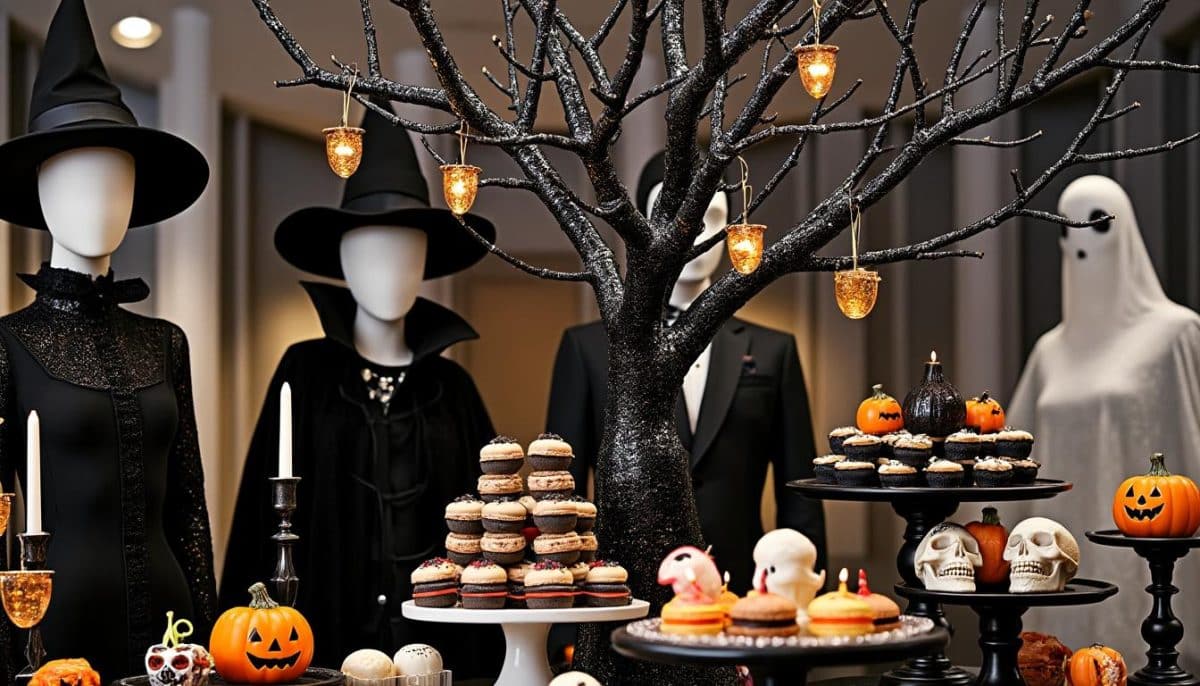 Sparkling Spooky: DIY Black & Glitter Halloween Branches β¨π¦