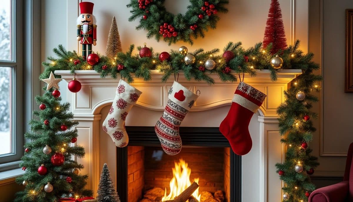 Deck the Mantel: 3 Easy Steps for Festive Christmas Style 🎄✨