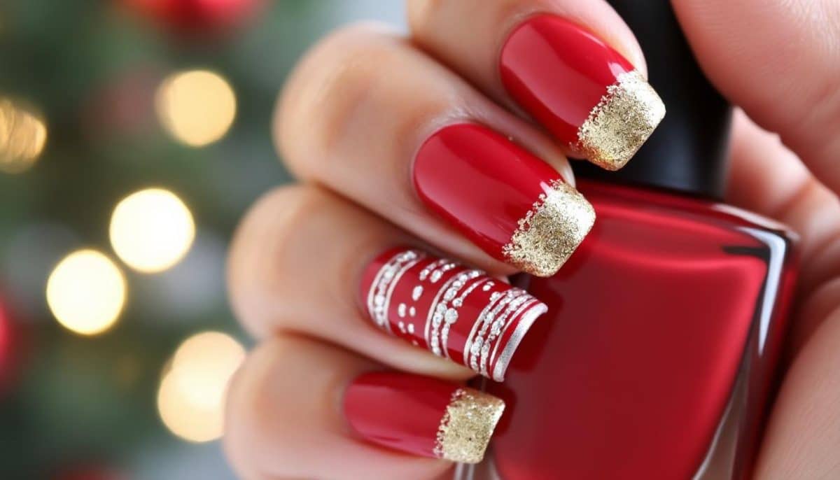 Timeless Christmas Red Nails: 4 Classic Styles You’ll Love 🎄💅