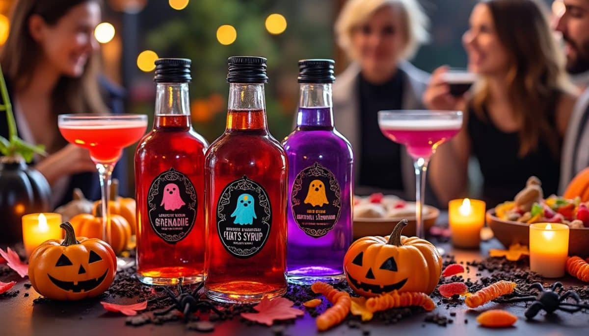 Spooky Grenadine: Homemade Halloween Cocktail Syrups 🎃🧪