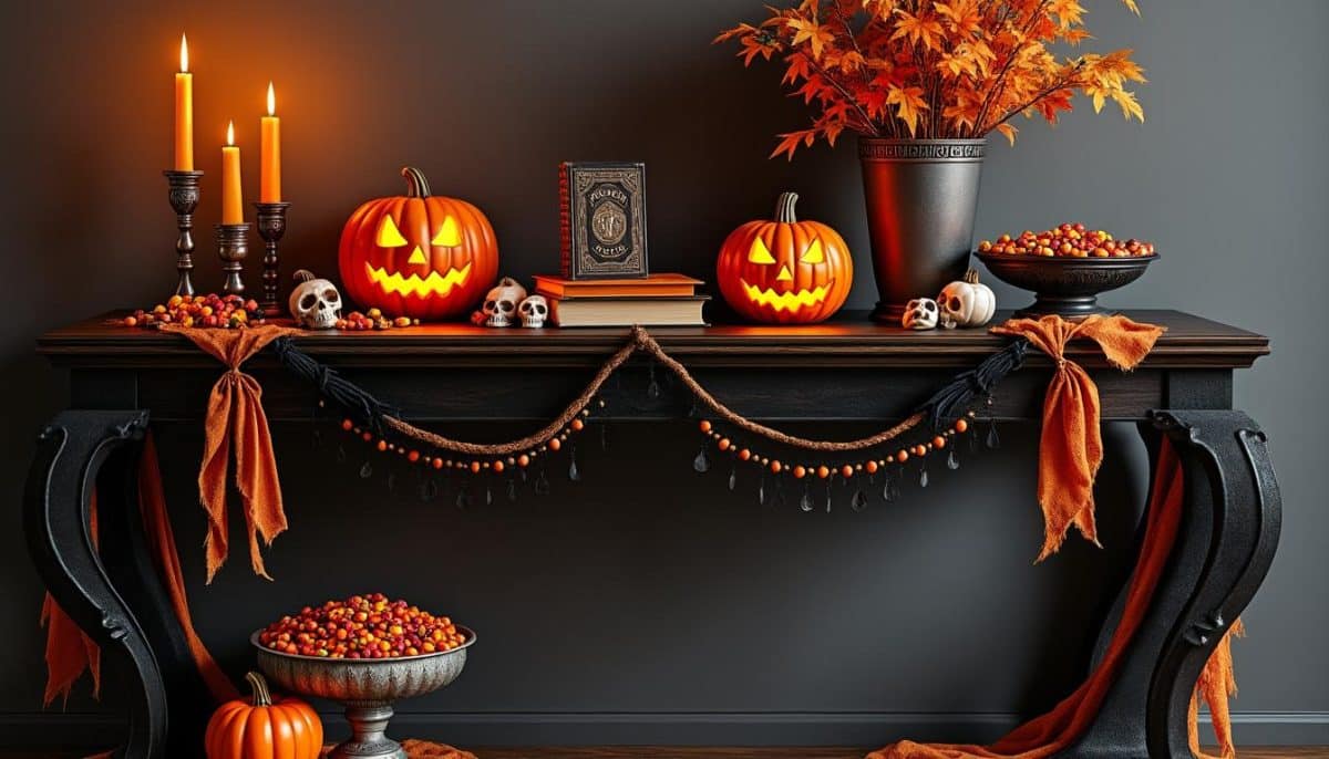 Spook Up Your Space: Creative Halloween Console Table Ideas ππ»