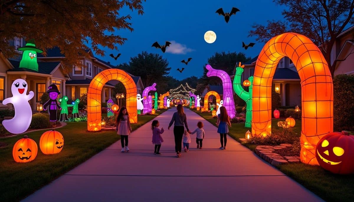 Spook Up Halloween! π Inflatable Arches for a Bewitching Entryway π»