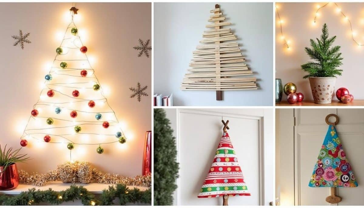 Small Space, Big Cheer: Creative DIY Christmas Tree Alternatives 🎄✨