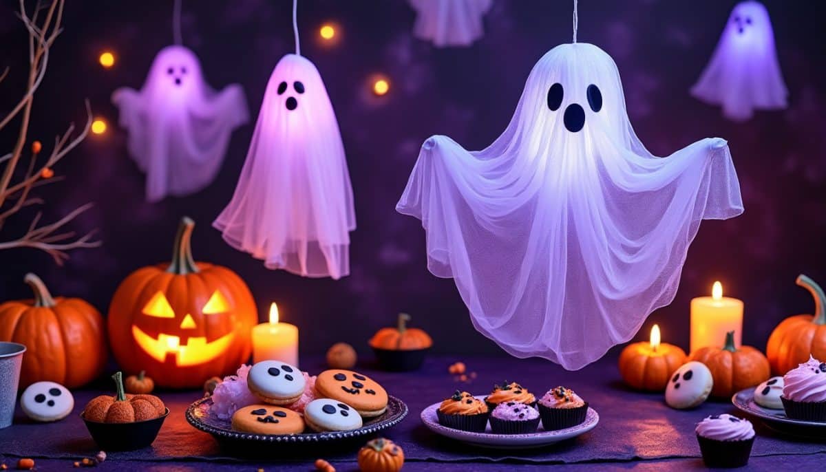 Spooky & Simple: Floating Halloween Ghosts DIY & Ready-Made π»β¨