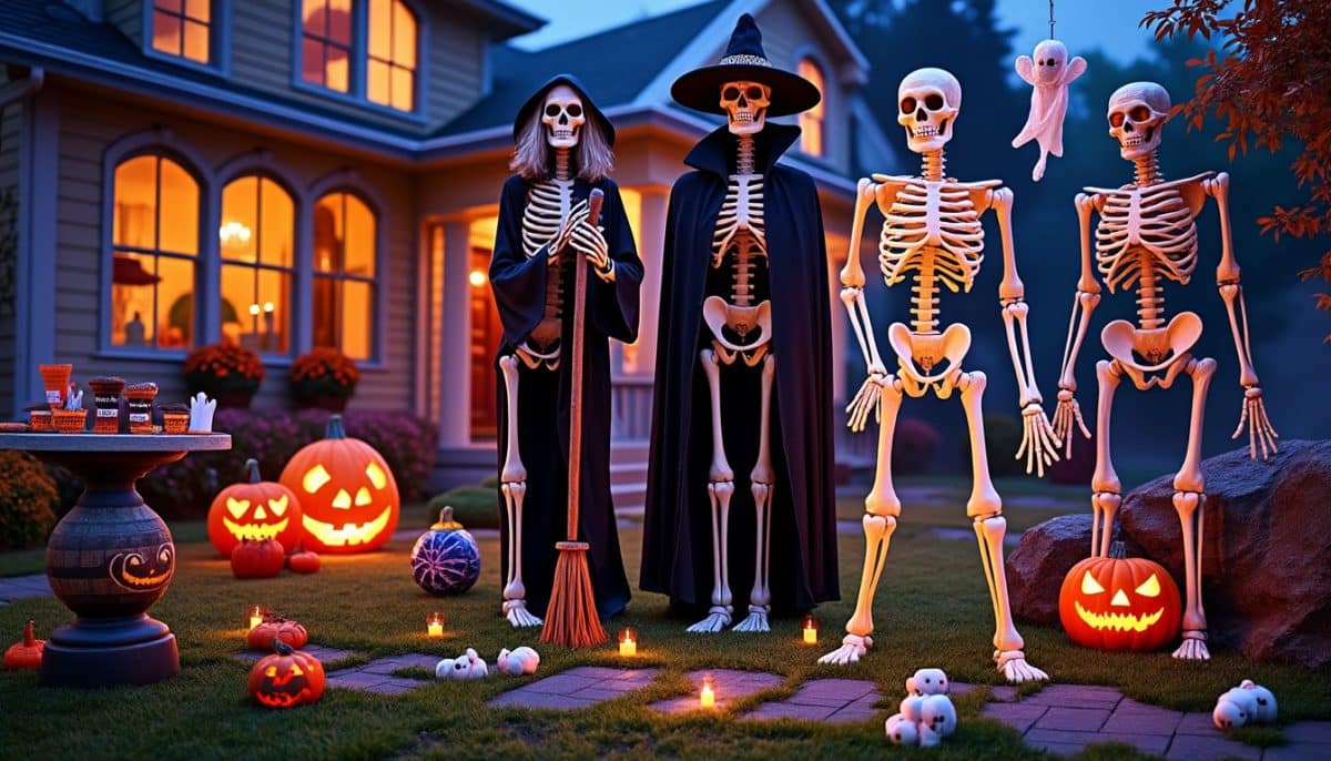 Spooky Giants: Halloween Skeletons to Haunt Your Yard & Facade π¦΄π