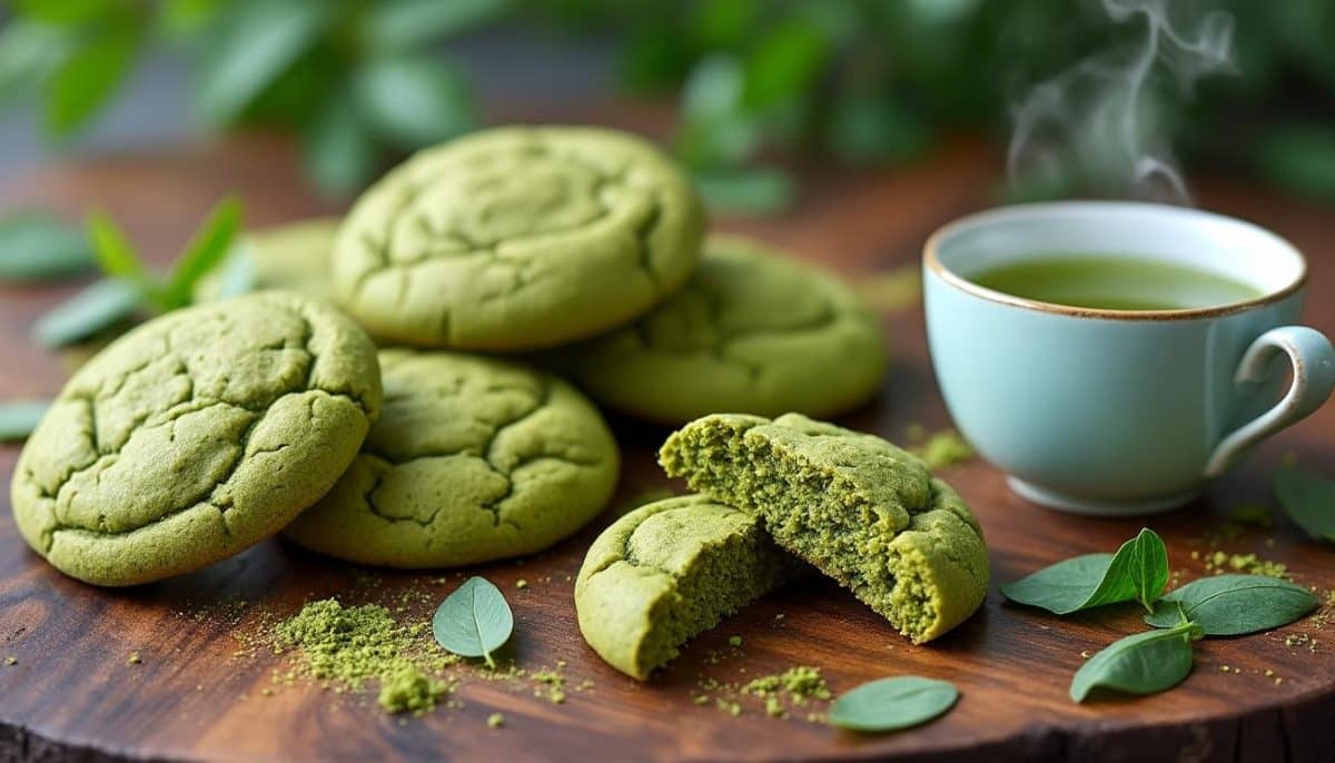 Gluten-Free Matcha Cookies: A Green Tea Treat
