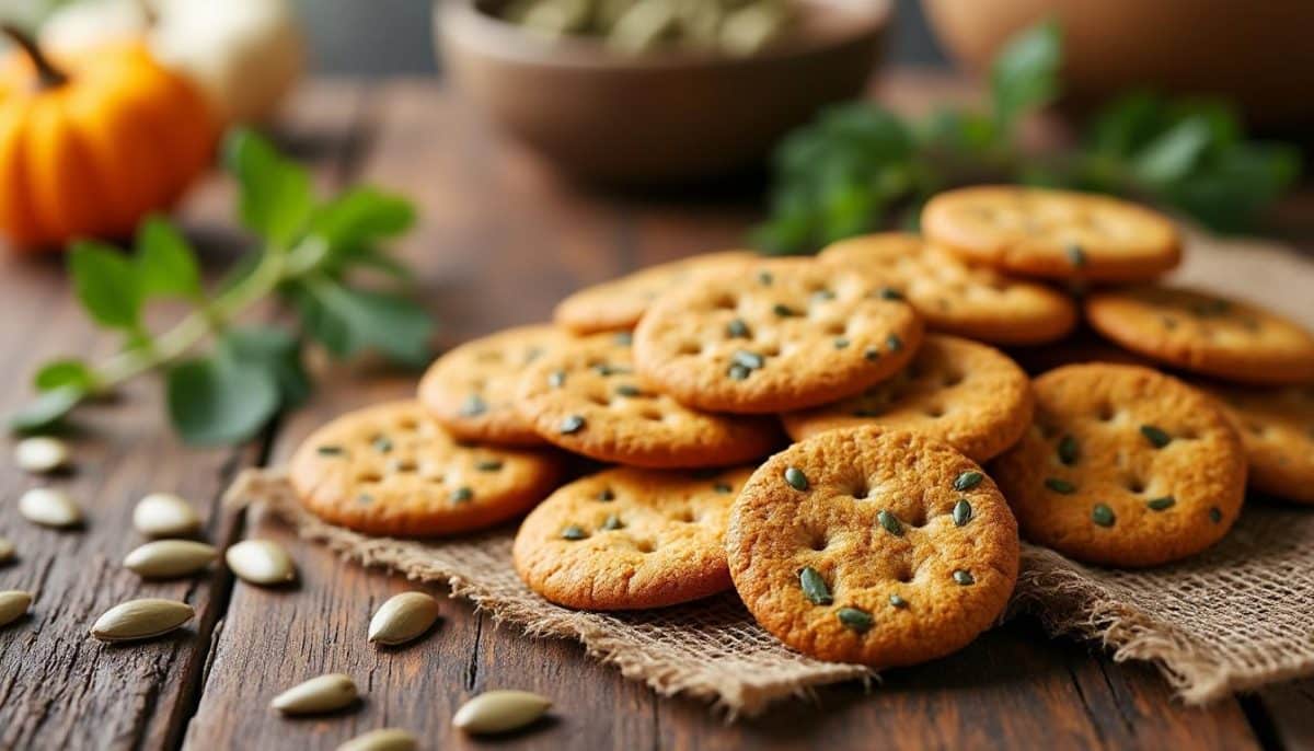 Crunchy Delight: Gluten-Free Pumpkin Seed Crackers Recipe