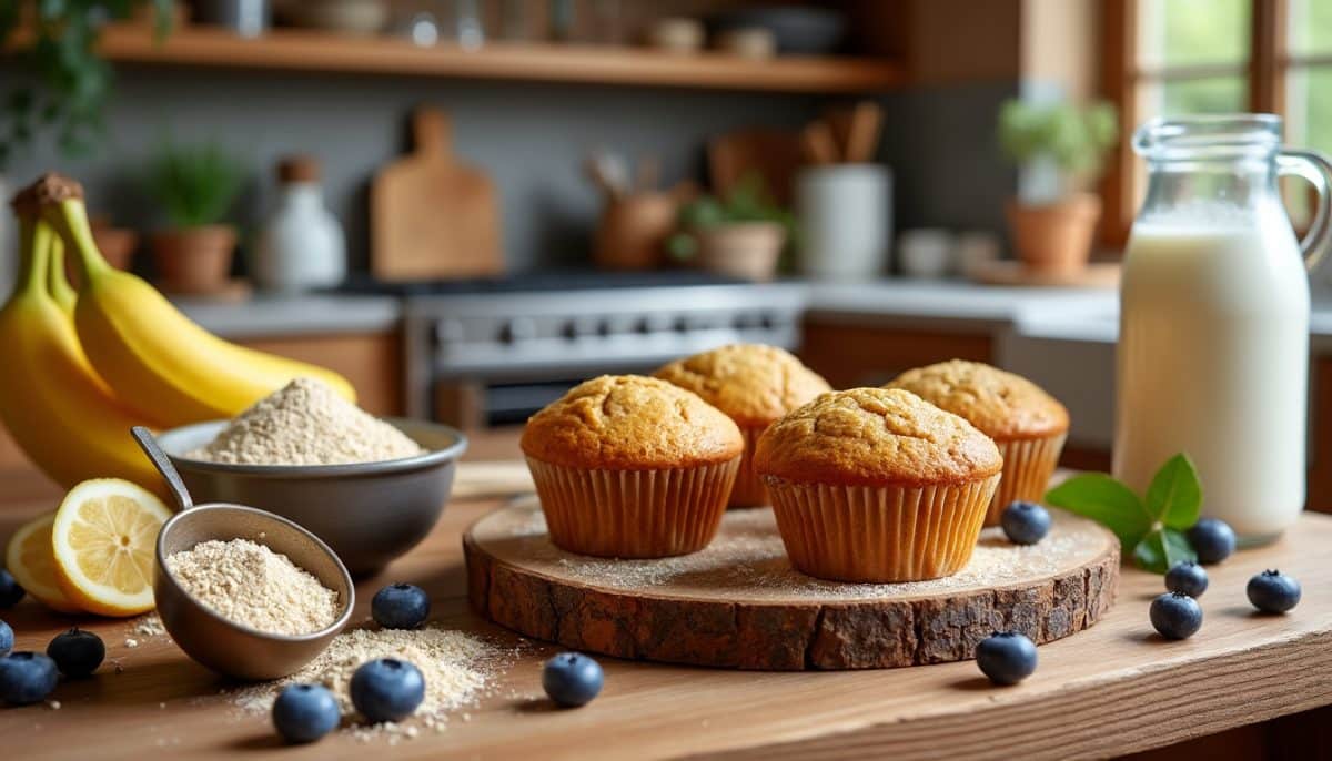 Power Up Your Morning: Protein-Packed Quinoa Flour Muffins (Gluten-Free!