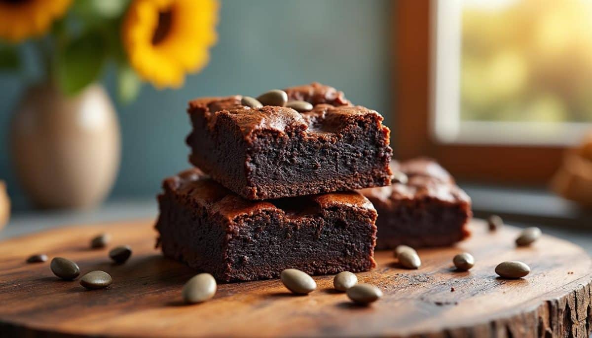 Fudgy Gluten-Free Brownies with Sunflower Seed Flour (Nut-Free!